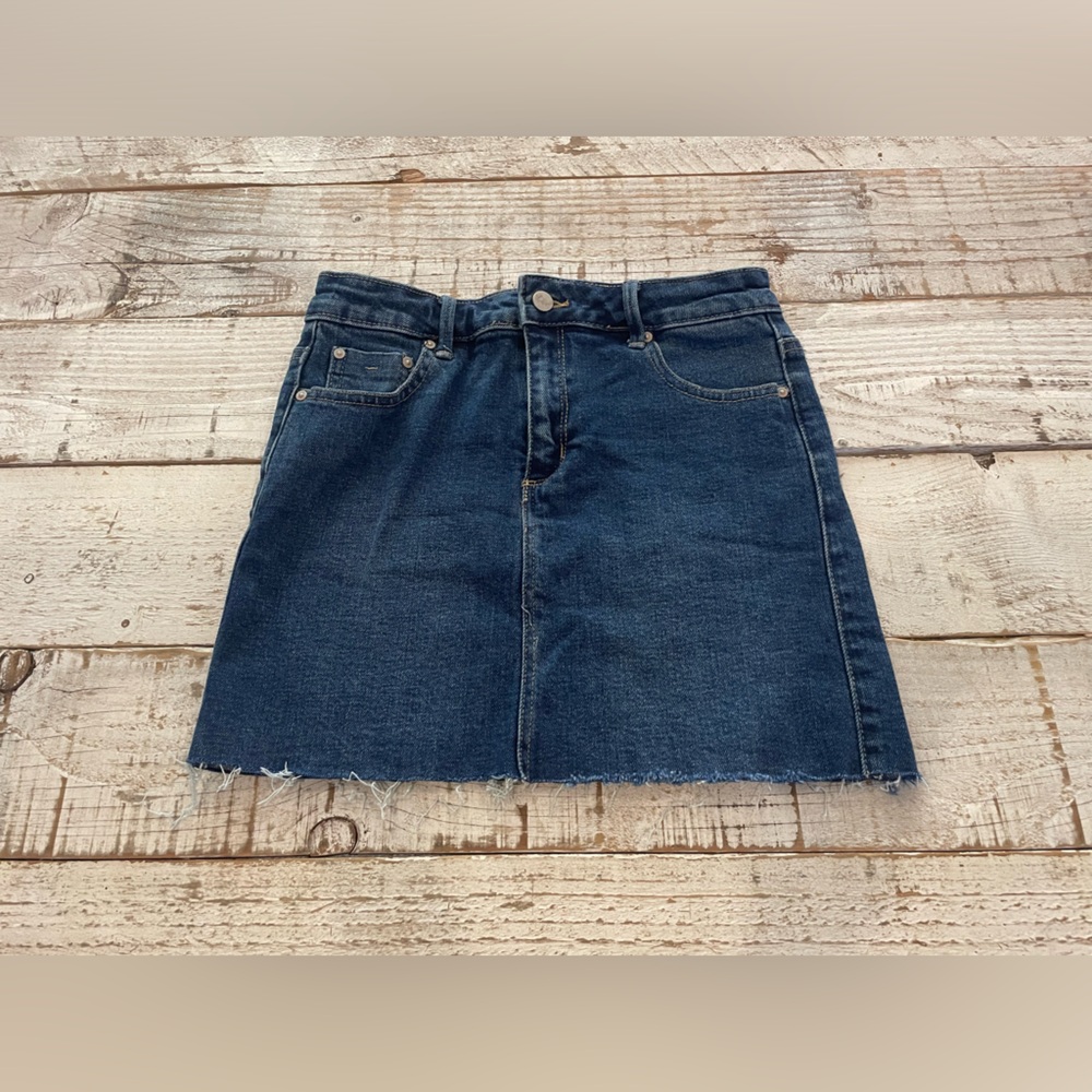 Lisa Mini Jean Skirt